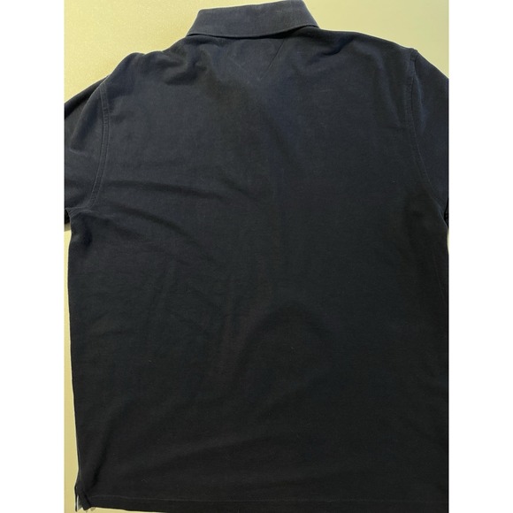 Tommy Hilfiger Men's XL Classic Fit Short Sleeve Polo Shirt Blue - Picture 6 of 6